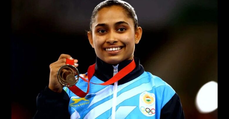 SPORTS-Dipa Karmakar became the first Indian gymnast to win gold medal in Asian Championships.